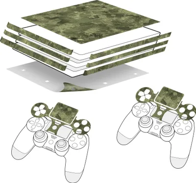 Produktbild von SPEEDLINK Sticker für PS4 Pro & Controller, Camo