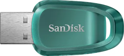 Obrázok produktu pre SanDisk Ultra Eco, 64 GB, USB Typ-A, 3.2 Gen 1 (3.1 Gen 1), 100 MB/s, Bez krytu konektora, Zelená