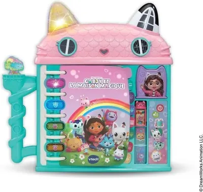 Produktbild von VTECH – GABBY UND DAS MAGISCHE HAUS – DAS LEHRBUCHHAUS – Mehrfarbig