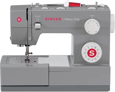 Zdjęcie produktu dla Singer | Maszyna do szycia | 4432 Heavy Duty | Liczba ściegów 110 | Liczba dziurek na guziki 1 | Szary