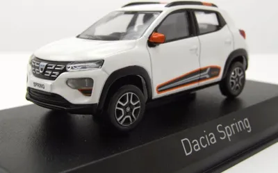 Produktbild von Norev 509062 Dacia Spring Comfort Plus 2022 weiß 1:43