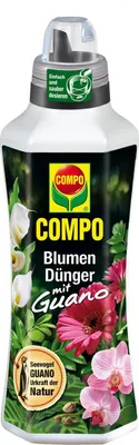 Produktbild von COMPO Blumendünger mit Guano flüssig 1 Liter