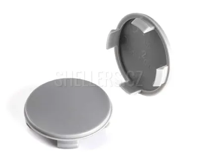 Obrázek produktu pro Středová krytka alu kola Ø 56/60 mm, N40, Alutec, ATS, Rial, Anzio, plast šedá bez loga