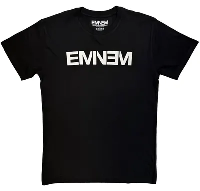 Produktbild von Eminem - T-Shirt für Herren/Damen Uni, Logo RO17528 (M) (Schwarz)