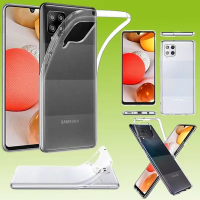 Produktbild von Für Samsung Galaxy A42 5G Silikon Case TPU Schutz Transparent Handy Tasche Etuis