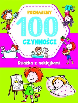 Produktbild von Poznajemy 100 czynności - Joanna Babula (ilustr.) (Buch auf Polnisch)