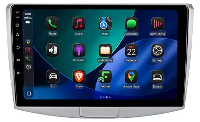 Immagine prodotto di Autoradio Android da 10 pollici con 64 GB per VW Passat B7 2010-2015 con CarPlay, navigazione Android Auto e Bluetooth