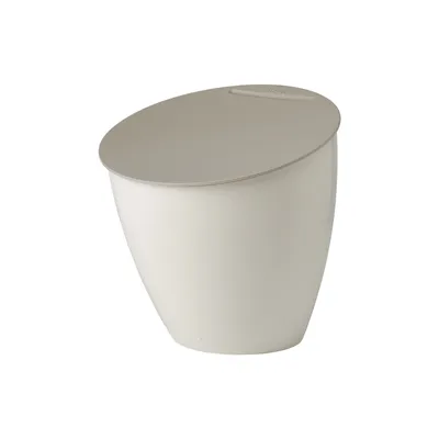 Zdjęcie produktu dla Mepalabfallbehälter calypso 2.2 l - nordic white 175 x 175 x 184 108550032500