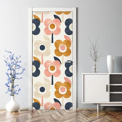 Produktbild von Dekorative Aufkleber selbstklebend Klebefolie Türaufkleber Türposter Tropischer Dschungel 70 x 200 cm