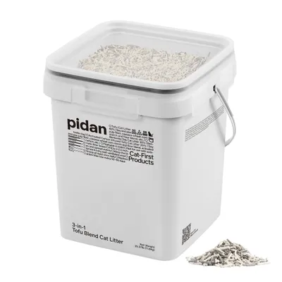 Produktbild von PIDAN Tofu Bentonit Katzenstreu 11.6 kg mit Aktivkohle