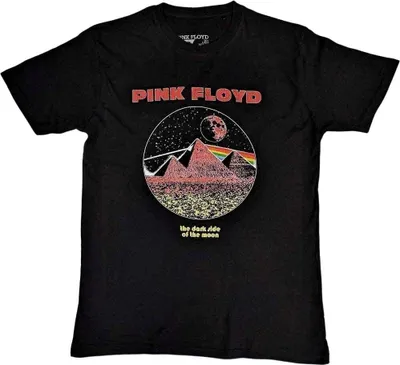 Image de T-shirt Pink Floyd Vintage Pyramids Black S