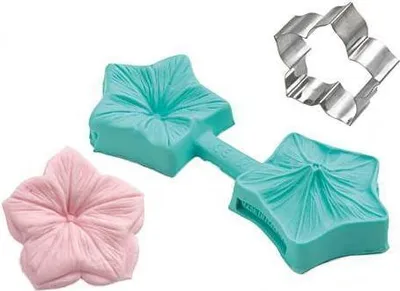 Obrázek produktu pro Silikonová forma na marcipán – petúnie