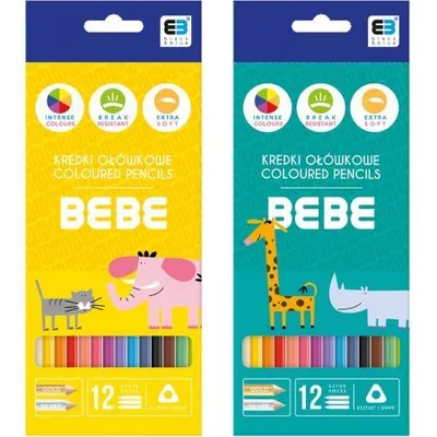 Image de Crayons triangulaires 12 couleurs