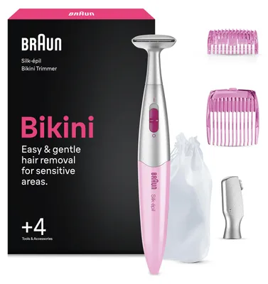 Produktbild von Braun Silk·épil Bikini Trimmer, Ladyshaver, FG1105, Pink