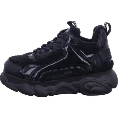 Obrázok produktu pre Buffalo Cld Chai Warm In Black Patent For Women - 6.5 UK - 40 EU - 9 US / Black Patent