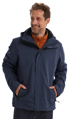 Produktbild von Killtec Herren Funktionsjacke mit abzippbarer Kapuze Xenios, dunkelnavy, M, 2364