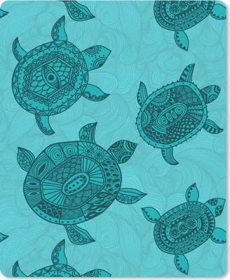 Produktbild von MuchoWow® Mauspad Mousepad Schildkröte - Muster - Indonesien 30x40 cm - Mousepads - Maus Mat - Pad - Mausunterlage - Mausmatten