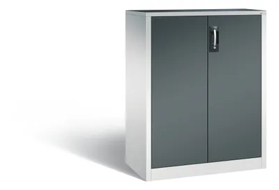 Produktbild von C+P Flügeltürenschrank Acurado, H1200xB930xT500mm, 7035/7016