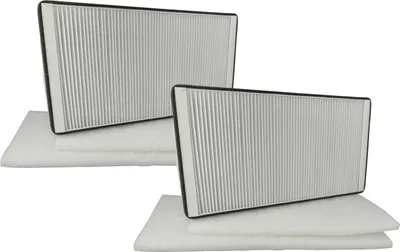 Produktbild von vhbw Filterset kompatibel mit Helios KWL EC 450 ECO, 450 PRO, 450 W, 500 ECO, 500 PRO, 500 W Lüftungsgerät - Luftfilter (6 Stück)