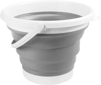 Obrázok produktu pre Skladacie vedro 10 l, s rukoväťou, pre kempovanie