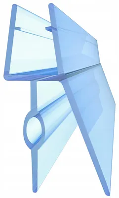 Produktbild von Inea Duschkabinen Dichtung 100cm Glasstärke 4-6mm