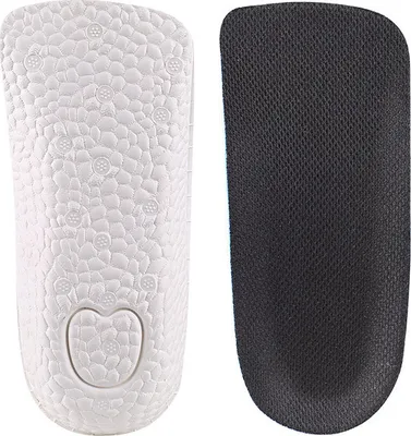 Produktbild von INF Höhenvergrößernde Halbeinlegesohlen für mehr Komfort Schwarz 2,5 cm