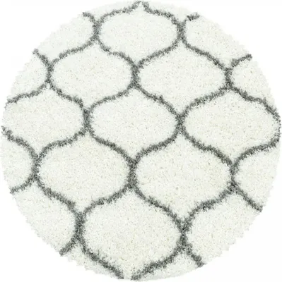 Image de Tapis à poils longs avec motif scandinave SCANDINAV A