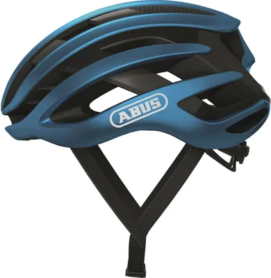 Produktbild von ABUS Rennradhelm AirBreaker - High-End Fahrradhelm für den professionellen Radsport - für Jugendliche und Erwachsene - Helm für Damen und Herren - Blau, Größe L (59-61 cm)