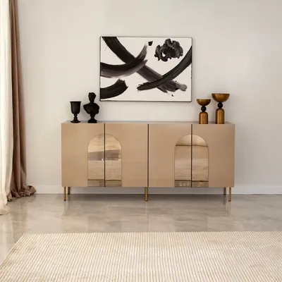 Produktbild von Skye Decor, Rome - Bronze, Gold, Konsole, Bronze, 180 x 40 x 80 cm