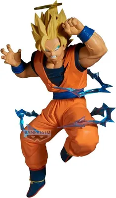 Produktbild von Dragon Ball Z Match Makers PVC Statue Super Saiyan 2 Son Goku (vs Majin Vegeta) 15 cm