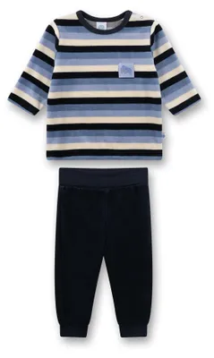 Produktbild von Sanetta Jungen-Schlafanzug blau Mammut aus Nicki  80