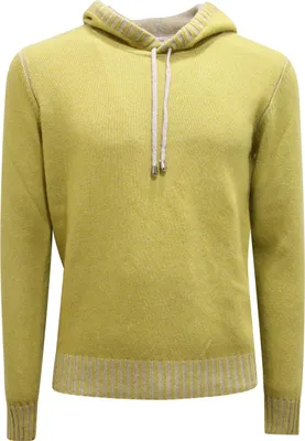 Produktbild von 7515Av Maglione Uomo Become Man Wool Sweater Green