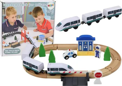Obrázok produktu pre Drevený vláčik s príslušenstvom