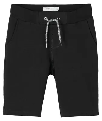Productafbeelding van NAME IT jongensbroek, model Nkmhonk Swe Long Unb Noos, zwarte kleur, maat 164 EU