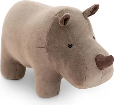 Immagine prodotto di Giocattoli arancioni peluche rinoceronte 30 cm - Rinoceronte