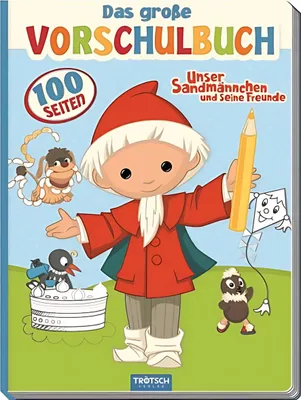 Produktbild von Trötsch Vorschulbuch "Sandmännchen" 17 x 23 cm, 100 Seiten