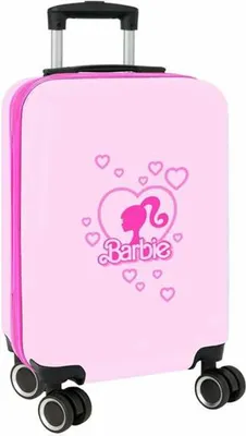 Produktbild von Safta Barbie Painterly 20´´ Twin 40.1l 34.5x20x55 Cm Koffer Auf Rollen Rosa Kinder Rosa One Size