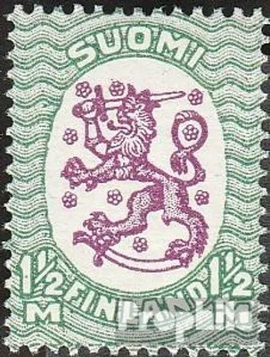 Produktbild von Briefmarken Finnland 1917 Mi 88B postfrisch Freimarken: Wappen