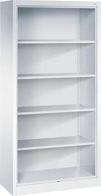 Produktbild von Büroregal mit 4 Einlegeböden Bücherregal Standregal Aktenregal 195x93x40 cm