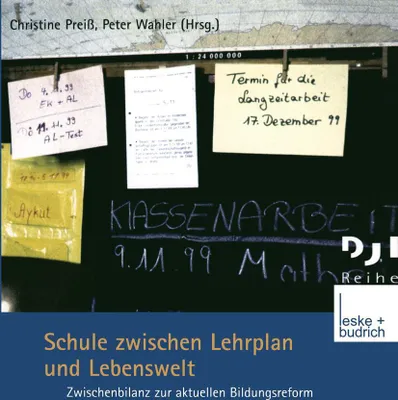 Produktbild von Schule zwischen Lehrplan und Lebenswelt
