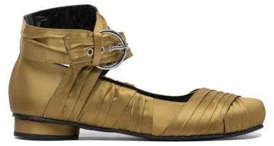 Image de Alohas ballerines femme dorées matériaux recyclés - 37