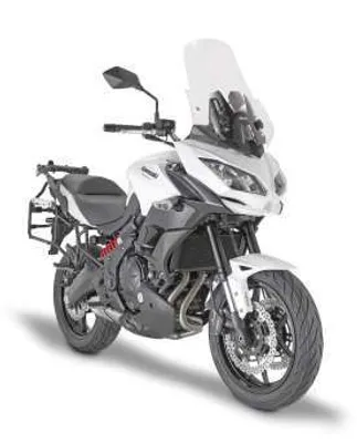 Zdjęcie produktu dla Szyba przednia Givi D4122STG przezroczysta, 475 mm x 440 mm do Kawasaki Versys 650 (17>21), z ABE