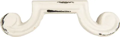 Obrázek produktu pro Rukojeť Clayre & Eef 12x2x3 cm Bílý kov