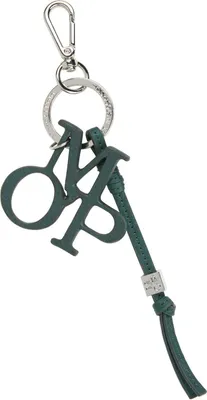 Produktbild von Marc O'Polo Leder Schlüsselanhänger Finna Key Ring Night pine tannengrün