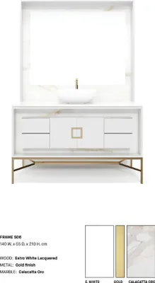Immagine prodotto di Mobile da bagno bianco Mobili da bagno Scaffale Mobile da bagno Scaffali in legno