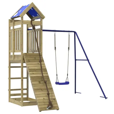 Image de vidaXL Tour de jeux Bois de pin imprégné