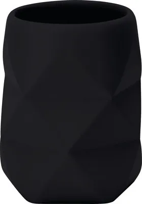 Image de Kleine Wolke Gobelet pour dentifrice CRACKLE Noir