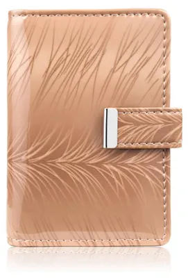Produktbild von Beige lackiertes Leder-Kartenetui SP-15-RBG