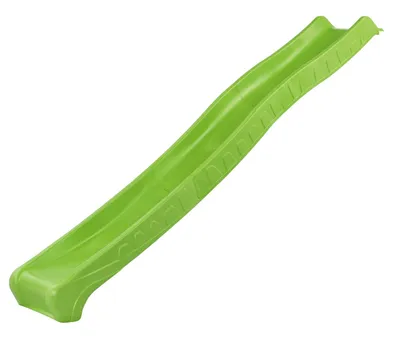 Immagine prodotto di Scivolo da 3 m per bambini nel parco giochi, pieghevole, piattaforma 150 cm Rocli - verde mela, KBT