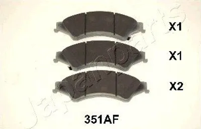 Immagine prodotto di japanpar pa-351af Pastiglie dei freni